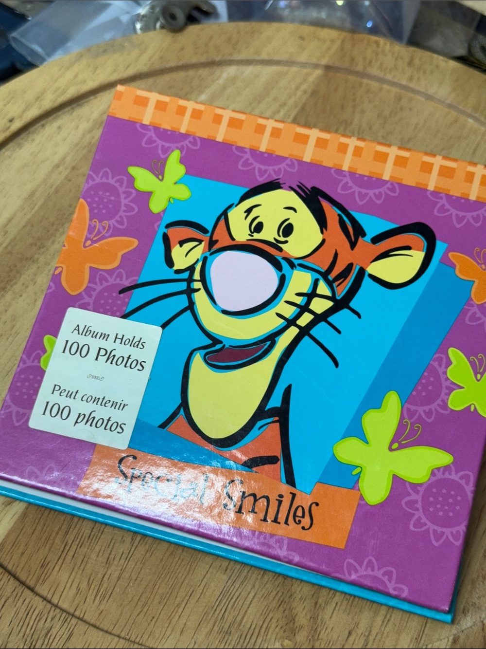 Vintage Disney, Winnie the Pooh, Tigger, specials. Smiles photo album holds 100